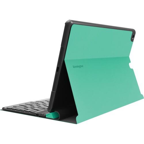 Front Standard. Kensington - KeyFolio Exact - Thin. Folio with Keyboard for iPad® Air - Emerald.
