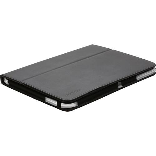 Front Standard. Kensington - K97096ww Comercio Soft Folio Tab 3 - Black.