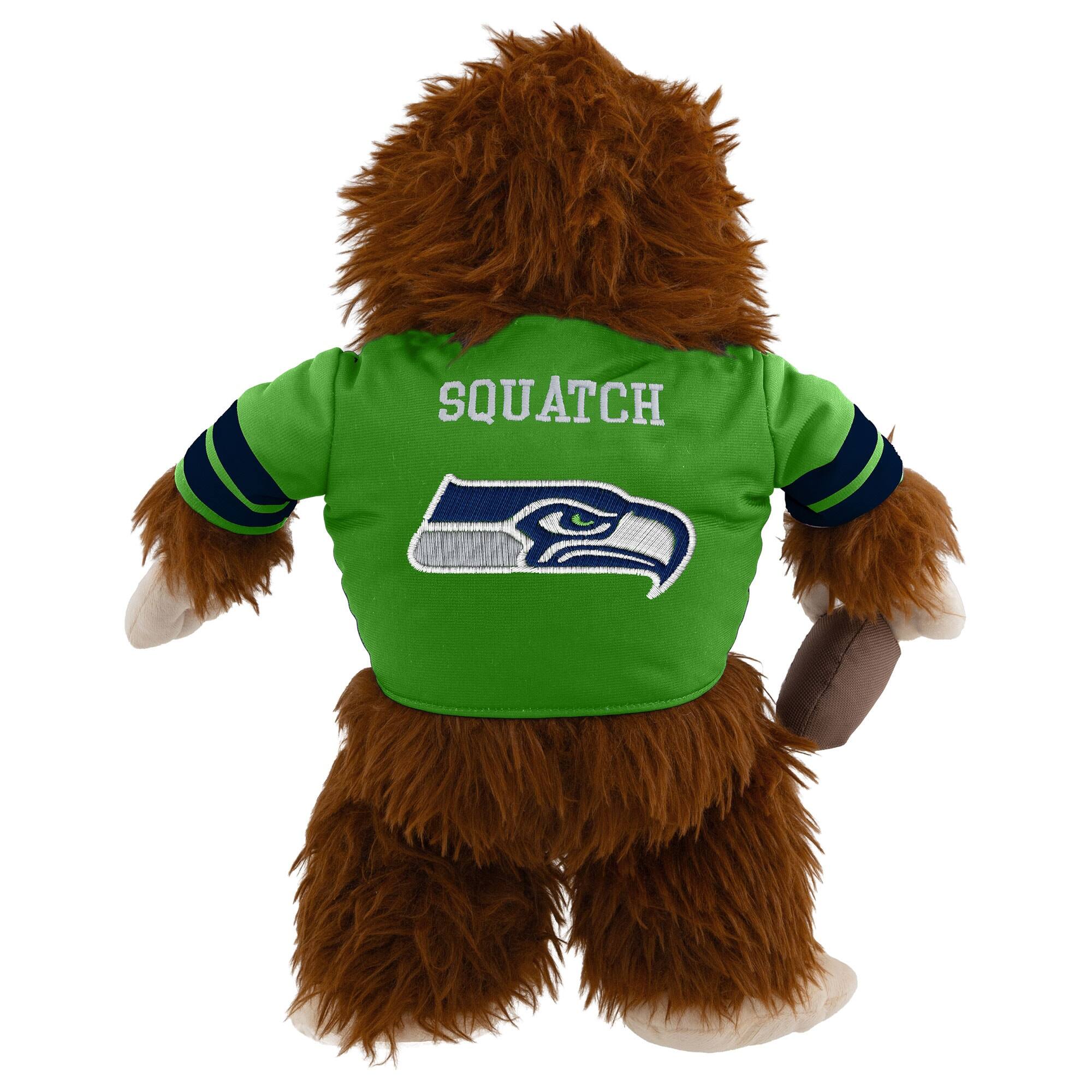 Alt View 2. Sporticulture - Seattle Seahawks 14" Big Footballer Premium Plush - Multicolor.