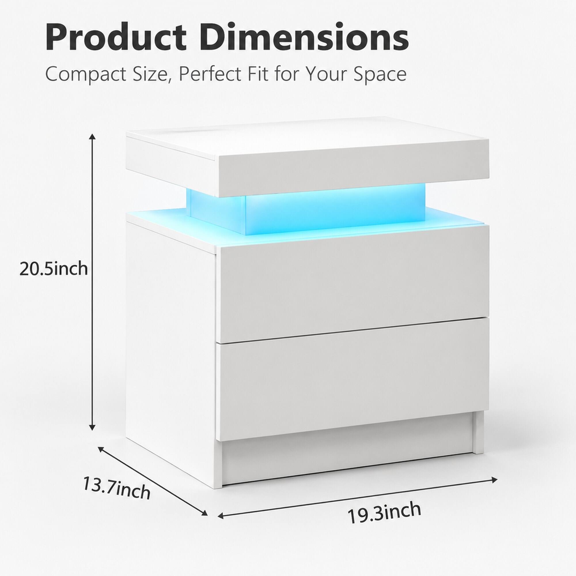 Product Dimensions  
Compact Size, Perfect Fit for Your Space  
20.5 inch  
13.7 inch  
19.3 inch