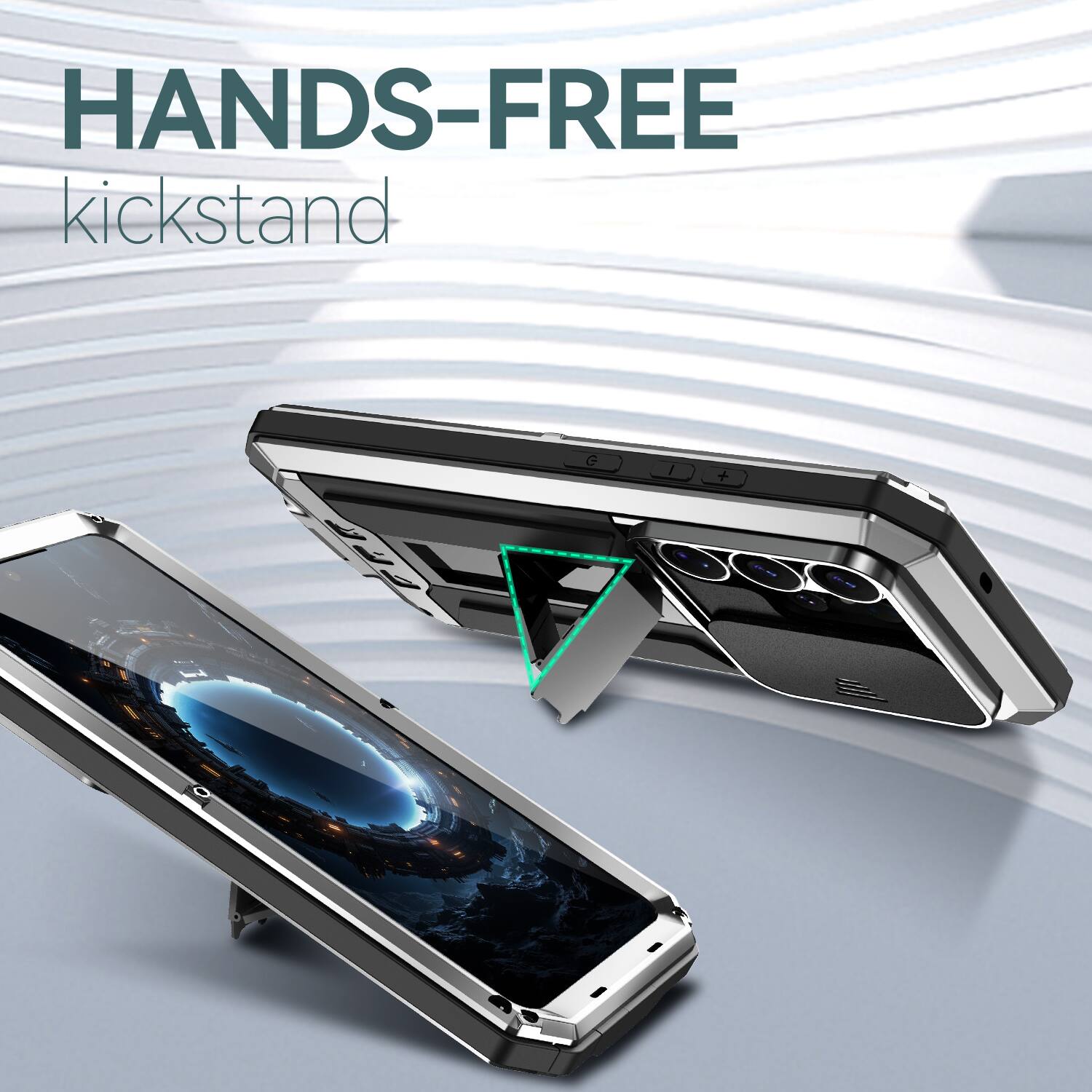 HANDS-FREE kickstand