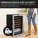 Alt View 14. Whynter - 34-Bottle Wine Cooler - Stainless steel.