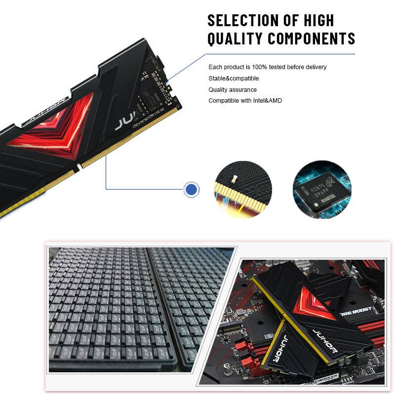 SELECTION OF HIGH QUALITY COMPONENTS

Each product is 100% tested before delivery

Stable & compatible

Quality assurance

Compatible with Intel & AMD