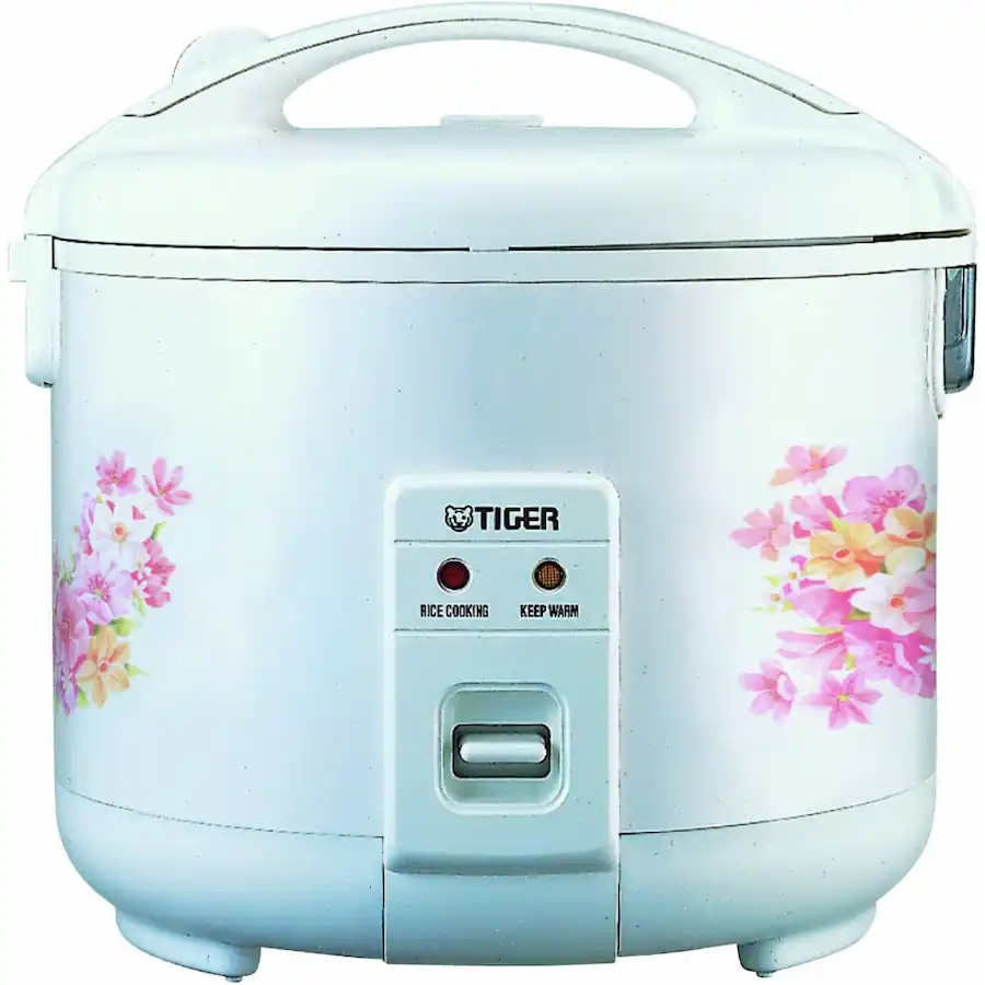 Pisces Rice Tiger JNP1500 Rice Cooker 8 Cups Non Stick Coating Inner Pot White ...