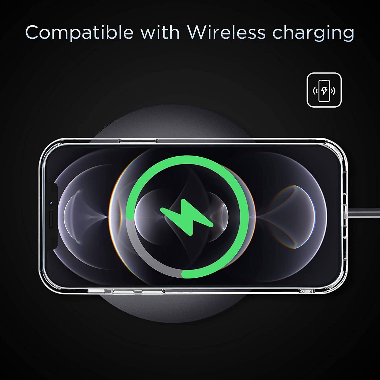Compatible with wireless charging