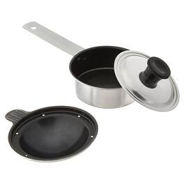 Better Houseware - 441/1 Nonstick Individual Egg Poacher - Silver