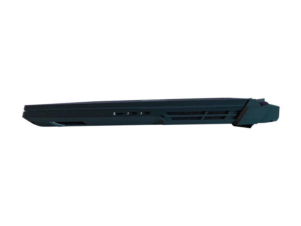 Alt View 6. MAINGEAR - Ultima 18 | RTX 5080 Boosted Gaming Laptop - Intel Core Ultra 9 290HX Plus - 4K 240Hz Display - 64GB DDR5 - 4TB SSD - Grey.