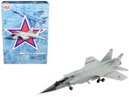 Hobby Master - Mikoyan MIG-31K Foxhound D Interceptor Aircraft with KH-47M2 Missile (2022) "Air Power Series" 1/72 - Gray