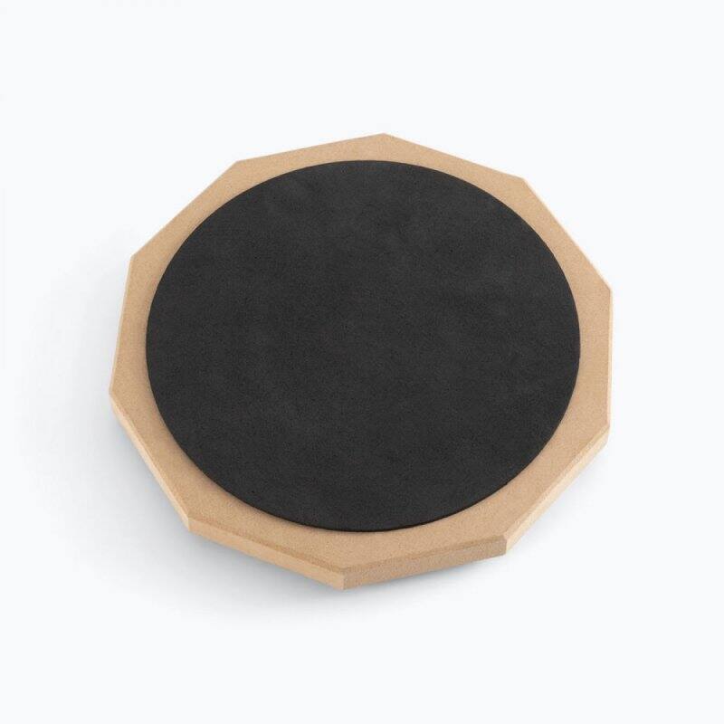 Alt View 2. On Stage Stands - On-Stage Drum Pad (DFP2800) - Black.
