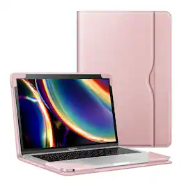Kitcheniva - Folio Sleeve Case For MacBook Air 13 (2018-2026) A2179/A1932 - Rose Gold