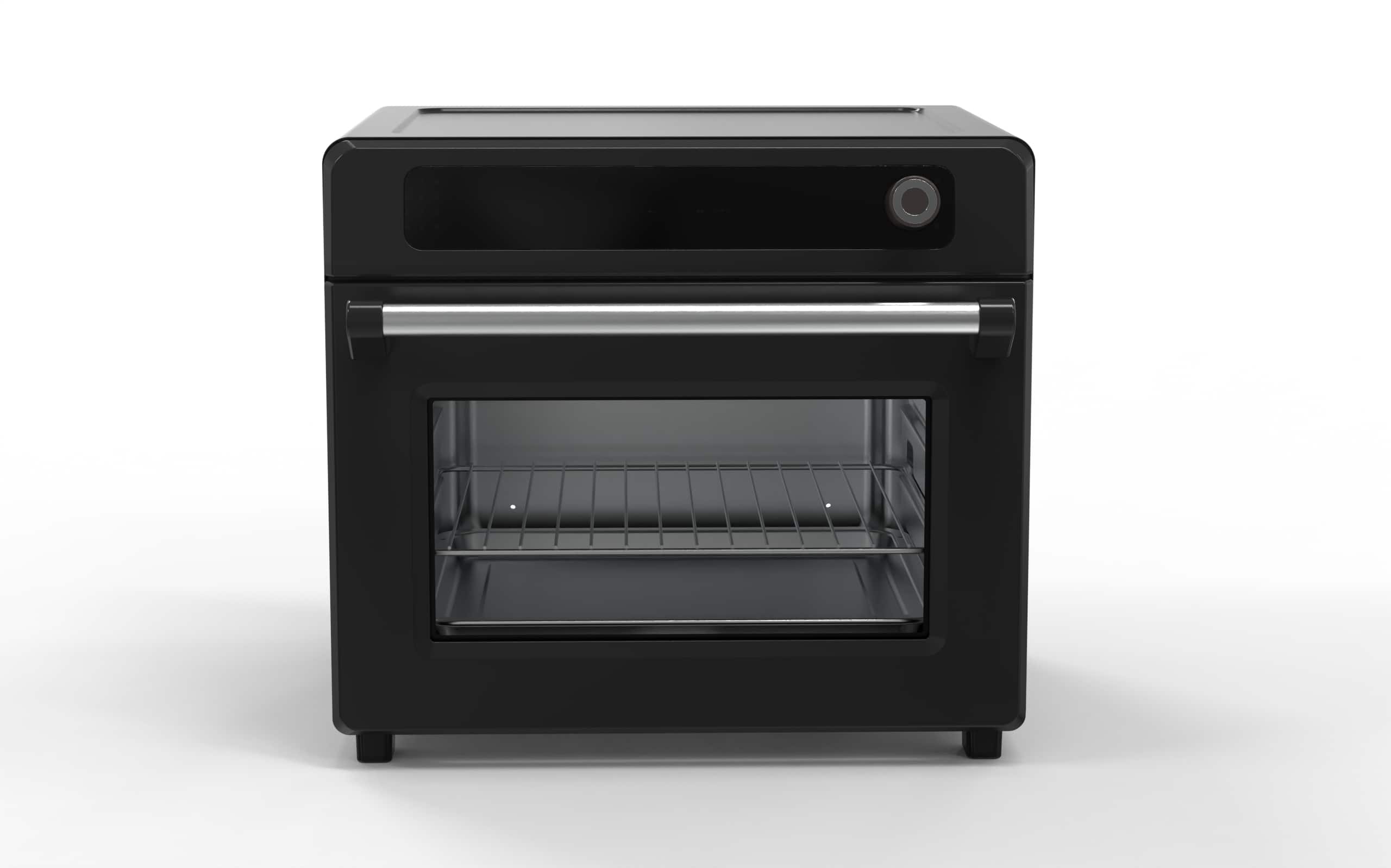 Electactic - 24L Countertop Oven Air Fry 1700W 0.85 Cu Ft Color - Black