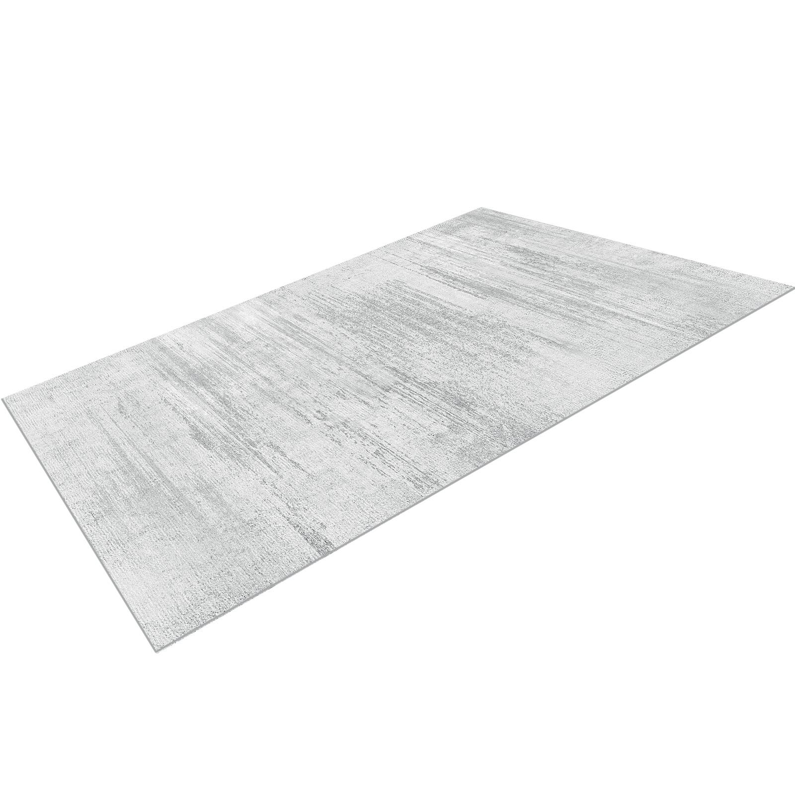 Front. VEVOR - Area Rug, 10 x 14 ft Large Washable Rug, Non-Slip and Tear-Resistant Soft Carpet, Pet & Child Friendly Modern Area Rugs - Gray.