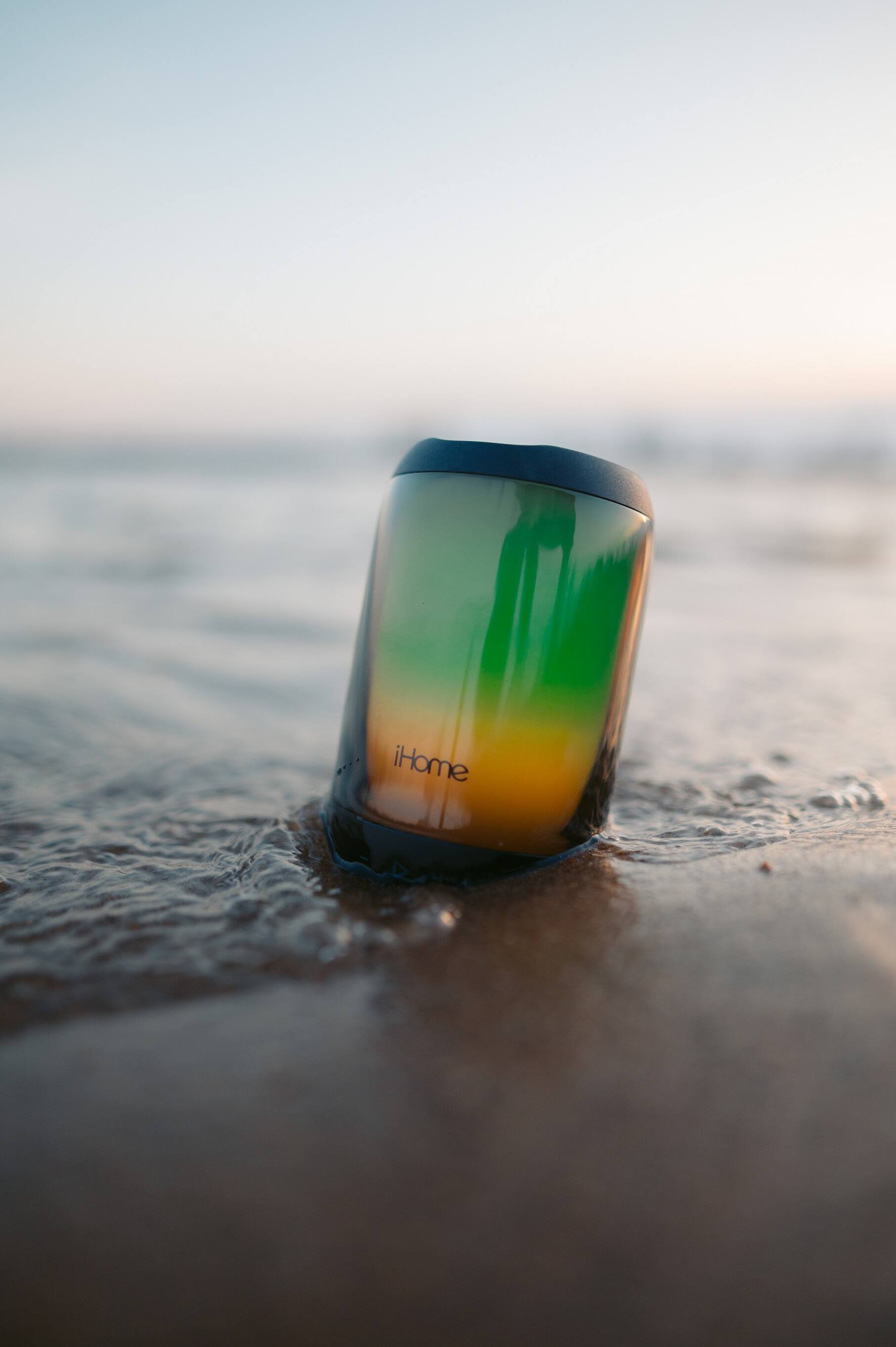 Alt View 17. iHome - Rechargeable Waterproof Bluetooth Speaker - Black.