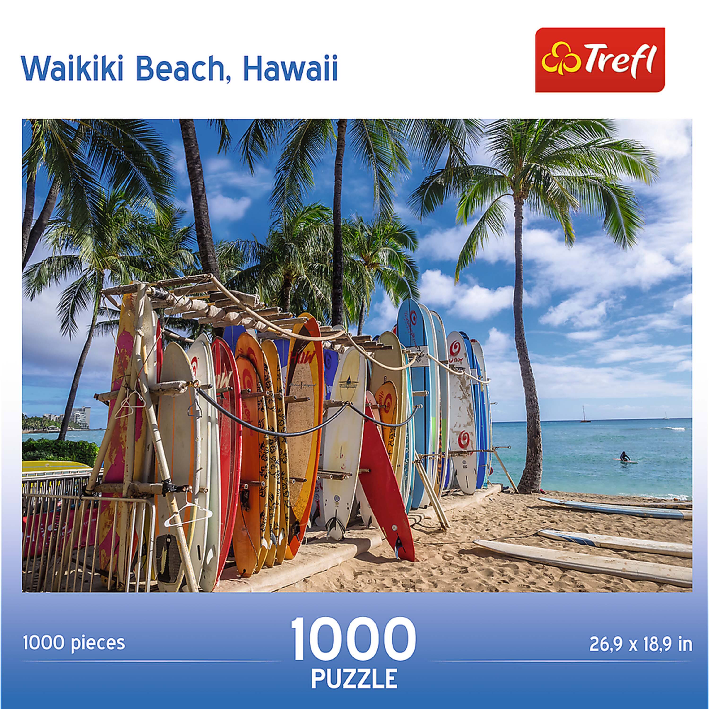 Trefl Red Waikiki Beach 1000 Piece Puzzle Multicolor - Best Buy