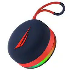 Front. Nautica - NAUTICA NAYMAN SP30 PORTABLE BLUETOOTH SPEAKER - Navy-Red.