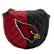 Front. Team Golf - Arizona Cardinals Quilted Mallet Putter Cover - Multicolor.