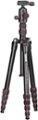 Angle Zoom. Sunpak - TravelLite Pro Reverse Folding 63" Tripod - Black with red accents.