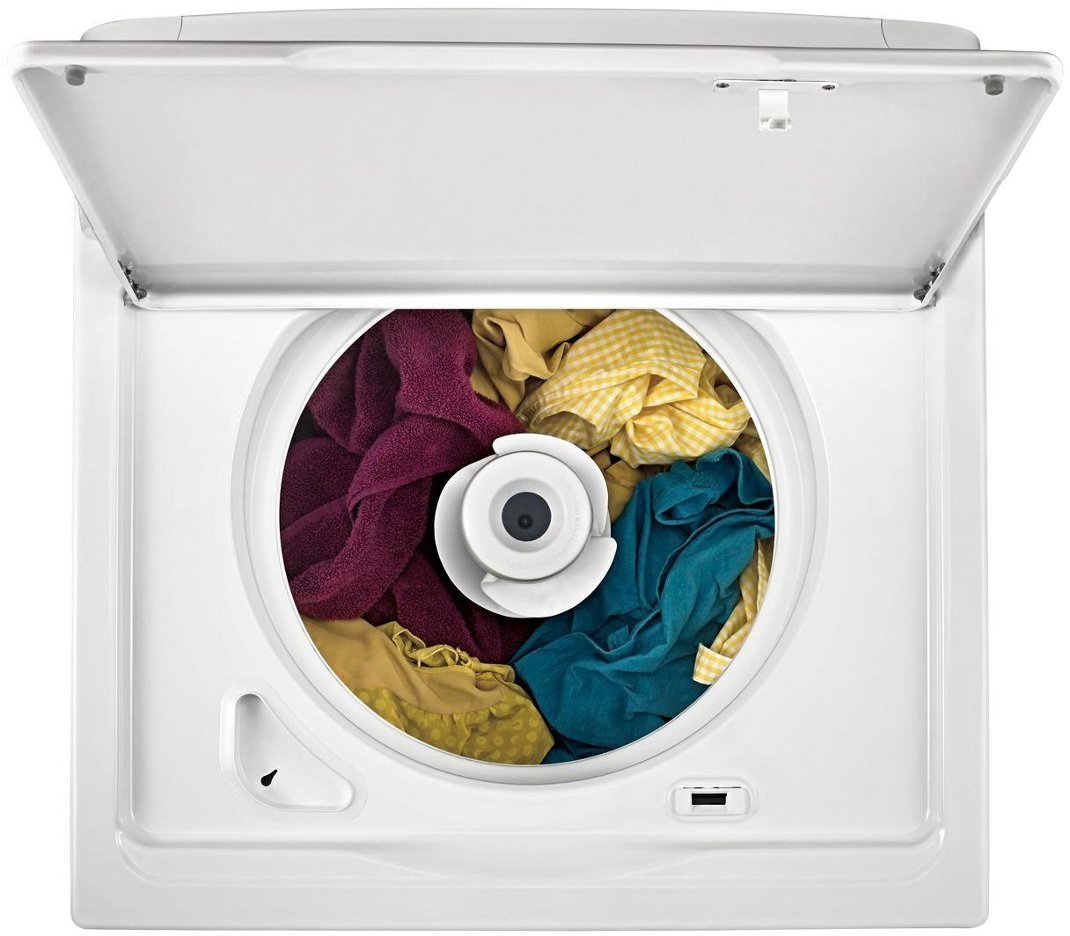 Zoom in on Alt View Zoom 12. Whirlpool - 3.5 Cu. Ft. 12-Cycle Top-Loading Washer - White.