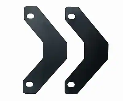 Front. Avery - Triangle Shaped Sheet Lifters for 3 Ring Binders, Black, 2/Pack - Black.