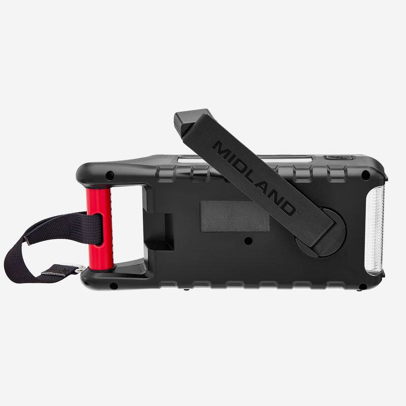 Angle. Midland - ER310PRO Portable Emergency Weather Alert Radio with Power Bank.