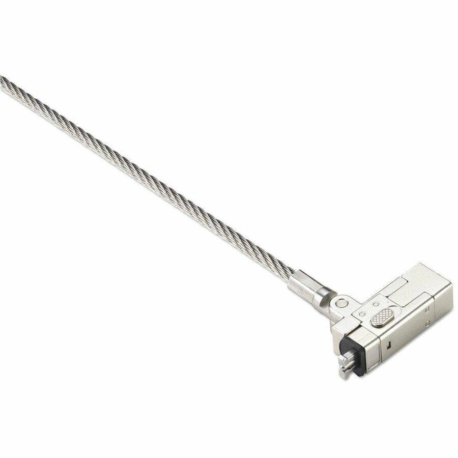 Alt View 2. Kensington - Kensington Slim NanoSaver 2.0 EQ Keyed Laptop Lock - 5.91 ft Cable - Patented T-bar/Key Lock - Plastic, Nylon, Stainless.