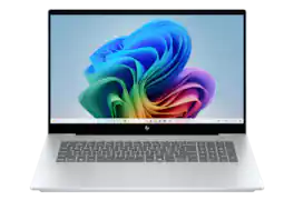 HP - OmniBook 7 Laptop Computer 17.3" FHD Touch Screen Intel Core Ultra 7 32 GB - Glacier silver aluminum