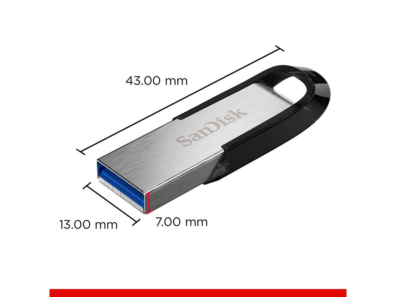 43.00 mm  
13.00 mm  
7.00 mm