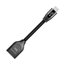 AudioQuest - USB Adapter - Black - Front_Zoom