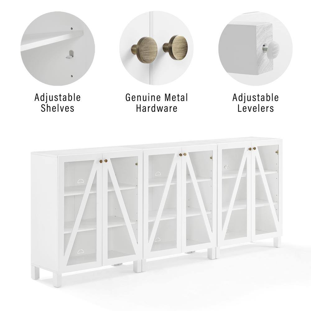 Adjustable Shelves  
Genuine Metal Hardware  
Adjustable Levelers