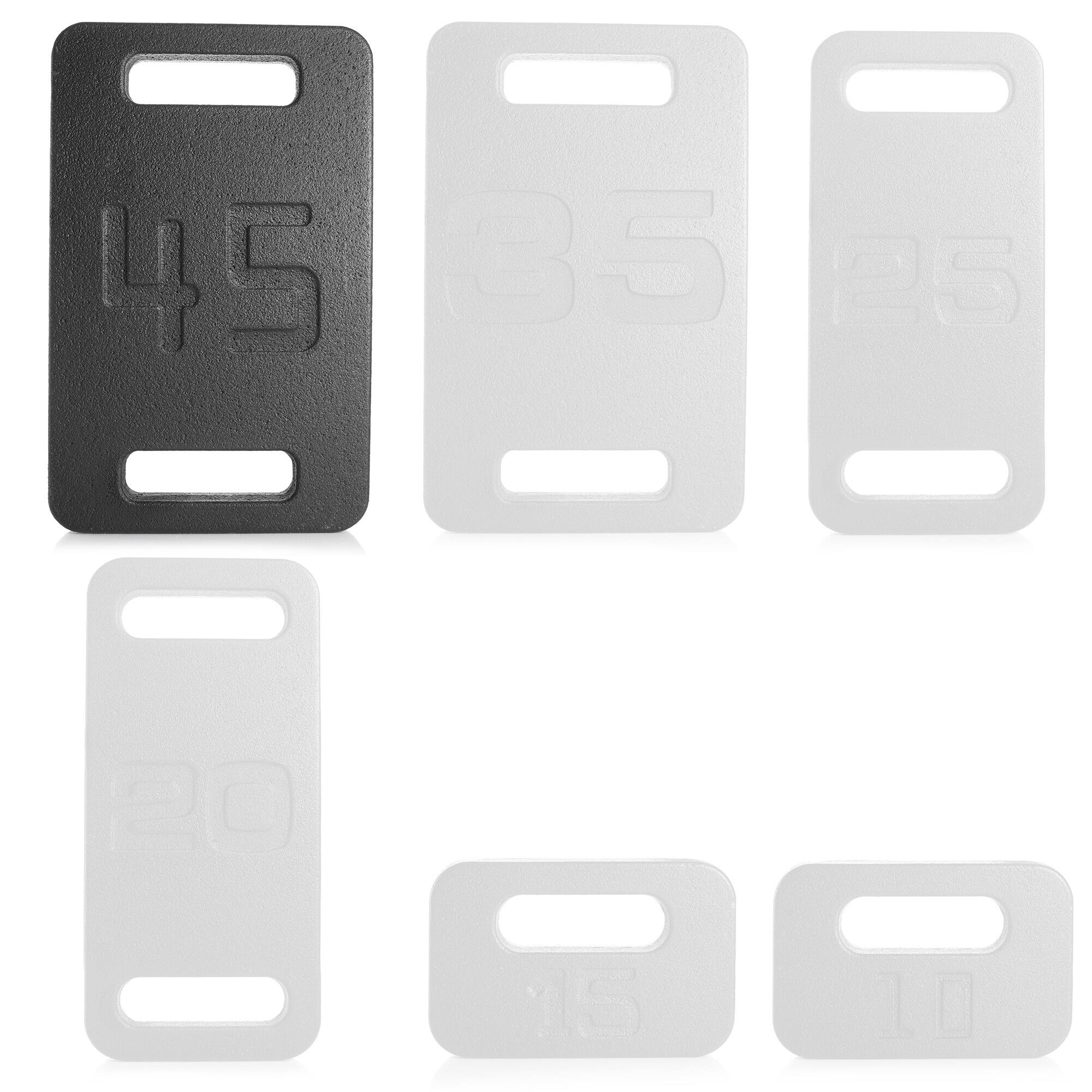 Alt View 2. Philosophy Gym - Cast Iron Ruck Weight - Weighted Fitness Plate with Handle - 10-45 lbs - Cast Iron.