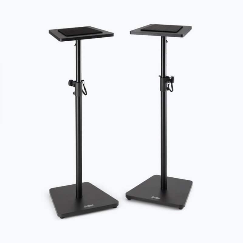 On Stage Stands - On-Stage SMS7500B Wood Studio Monitor Stands ( Pair) - Black