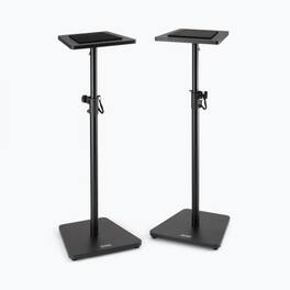 On Stage Stands - On-Stage SMS7500B Wood Studio Monitor Stands ( Pair) - Black