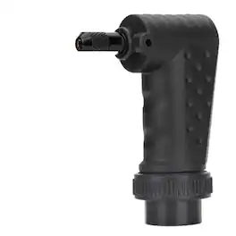 Home Collection - Right Angle Rotary Tool Attachment for Dremel Electric Grinder, Drill, and Rotary Tools - Black