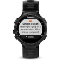 Garmin - Forerunner 735XT Smartwatch - Black/Gray - Front_Standard