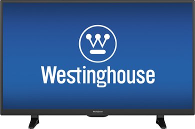 Westinghouse - 40" Class (39.5" Diag.) - LED - 1080p - Smart - HDTV - Black - Larger Front