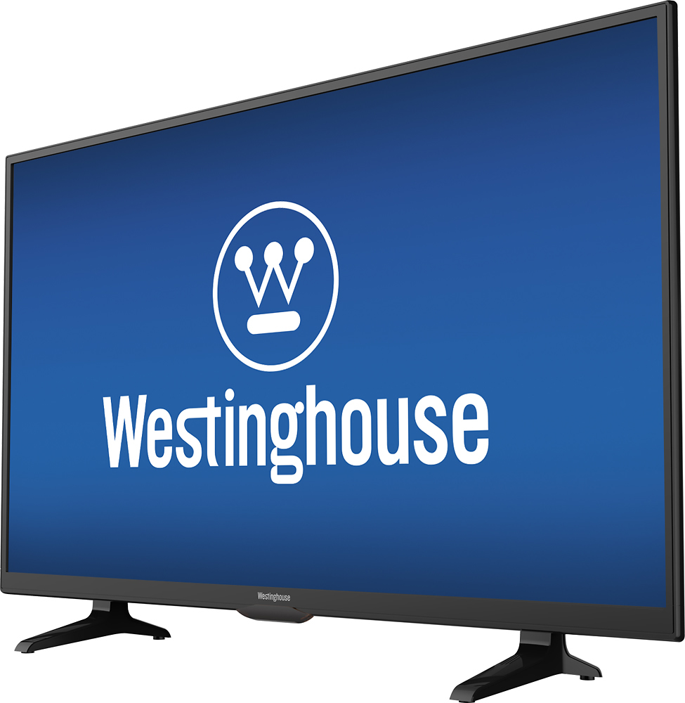 Left View: Westinghouse - 40" Class (39.5" Diag.) - LED - 1080p - Smart - HDTV