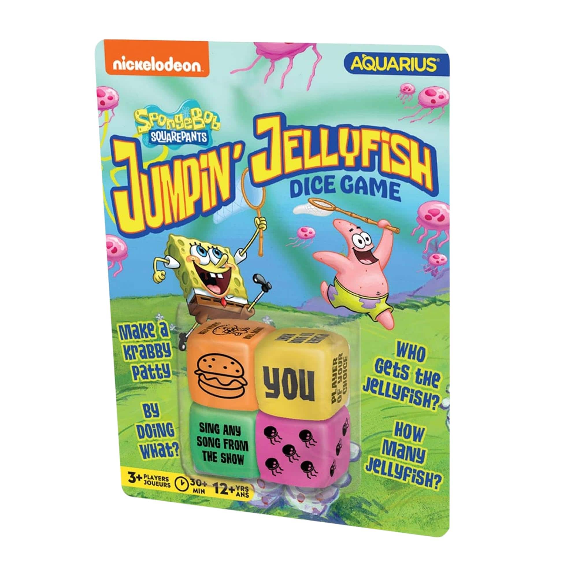 NMR Distribution - SpongeBob Jumping Jellyfish Dice Rolling Game