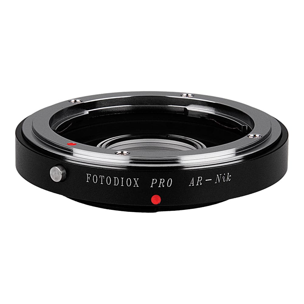 Fotodiox - Pro Lens Adapter - Compatible with Konica AR Mount Lenses to fit Nikon F Mount Cameras