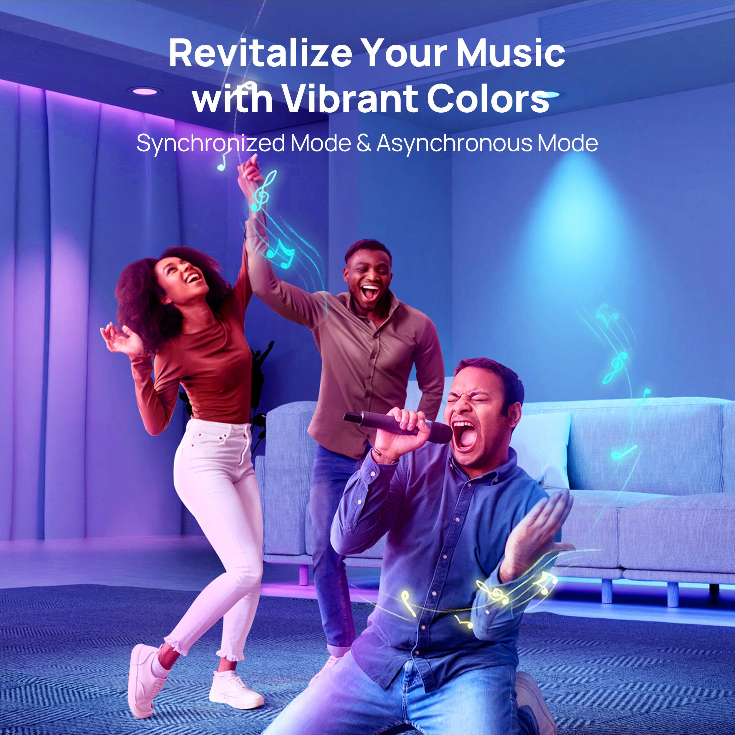 Revitalize Your Music with Vibrant Colors
Synchronized Mode & Asynchronous Mode