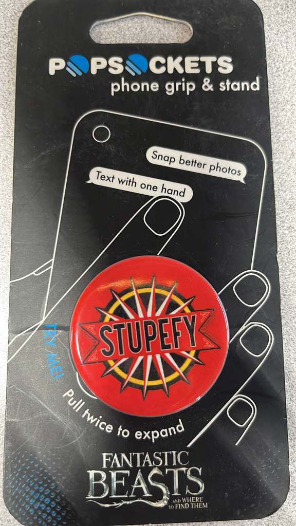 PopSockets - Phone Grip Stand Fantastic - Beasts Stupefy