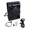 KICKER - VSS PowerStage 200W Class D Bridgeable 4-Channel Amplifier with Powered Subwoofer - Black - Larger Front