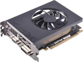 XFX - AMD Radeon R7 240 Core Edition 4GB GDDR3 PCI Express 3.0 Graphics Card - Black - Front_Zoom