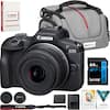 Canon Authorized Dealer Protection Plan
Canon EOS
RF-S 18-45mm Lens F4.5-6.3 IS STM
64GB 150 MB/s Lexar Pro 800x SDXC UHS-II
Canon Battery
Canon Lens Cap
Canon Strap
Canon Lens Hood
decophota Bag
PaintShop Pro
VideoStudio
