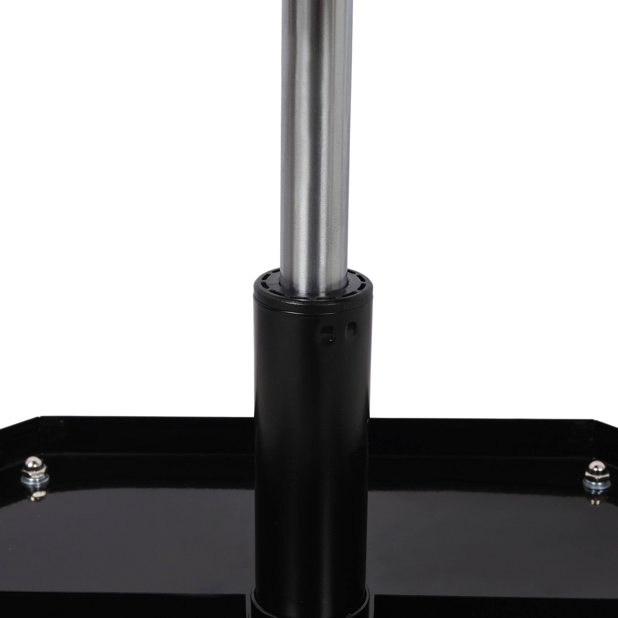 Alt View 3. Boyel Living - 250 Lbs Capacity Blue Steel Adjustable Garage Mechanics Chair with Tool Tray - Blue.