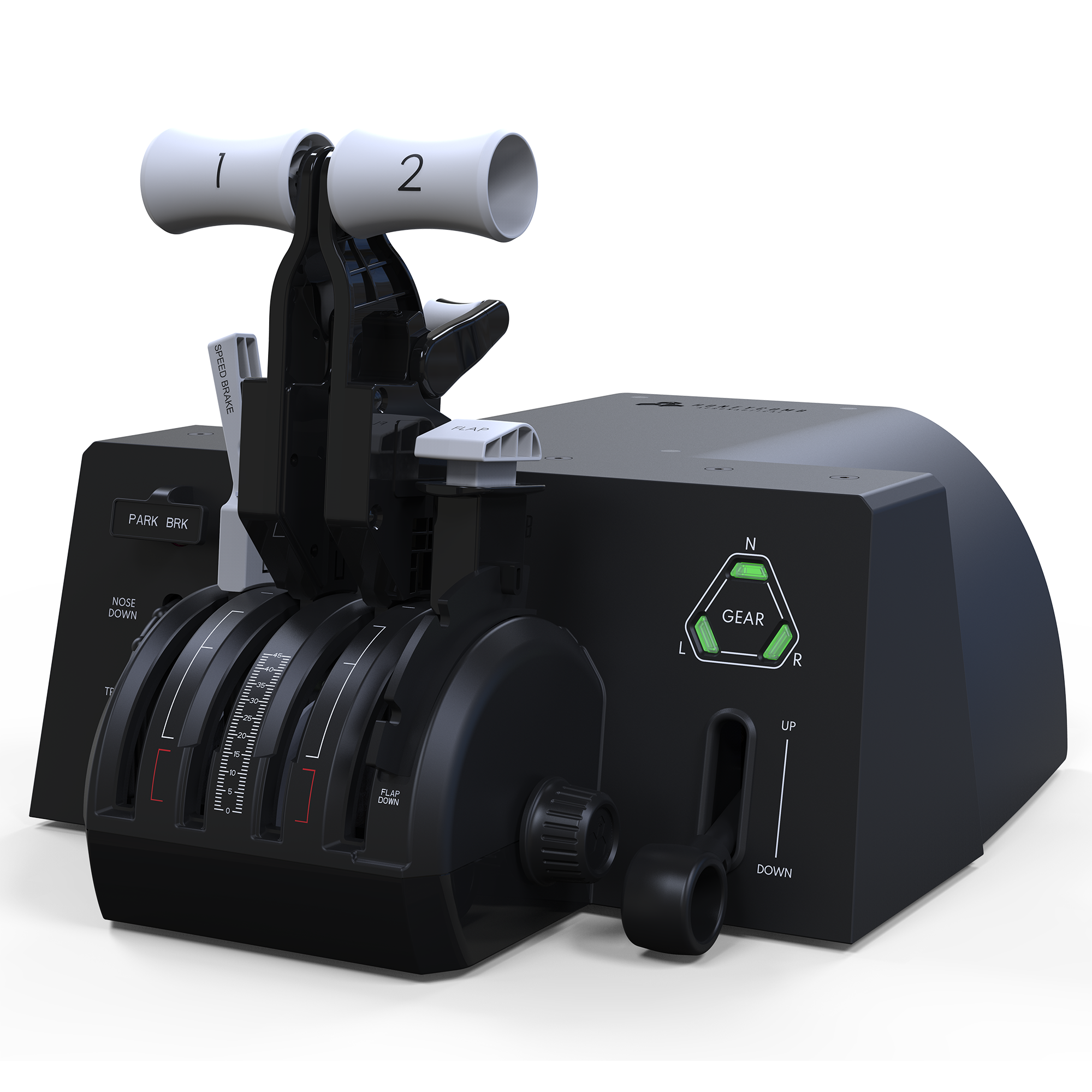 I 2 C SPEE :  
PARK BRK  
NOSE DOWN  
FLAP DOWN  
GEAR R UP DOWN