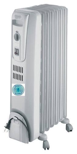 Best Buy: DeLonghi Safeheat Portable Oil-Filled Radiator Heater Light Gray  TRH0715SH