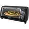 Black & Decker - 4 - Slice Toaster Oven - Black-Front_Standard
