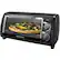 Front Standard. Black & Decker - 4 - Slice Toaster Oven - Black.