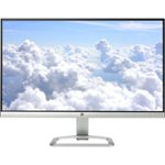 Front Zoom. HP - 23" IPS LED FHD Monitor - Blizzard white.