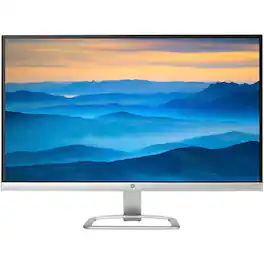 HP - 27er 27" IPS LED HD Monitor (HDMI, VGA) - Natural Silver
